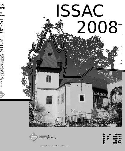 Proceedings ISSAC 2008 (ACM)