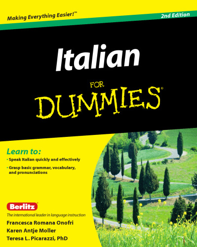 Italian For Dummies (For Dummies (Language & Literature))  