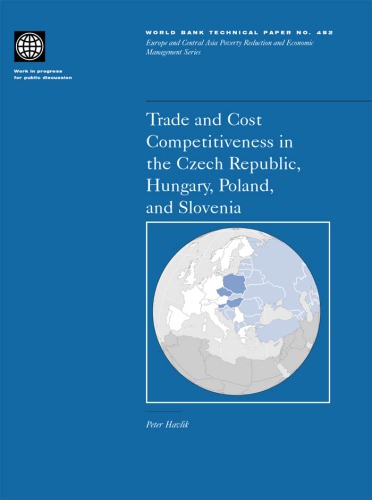 Trade and cost competitiveness in the Czech Republic, Hungary, Poland, and Slovenia, Volumes 23-482  