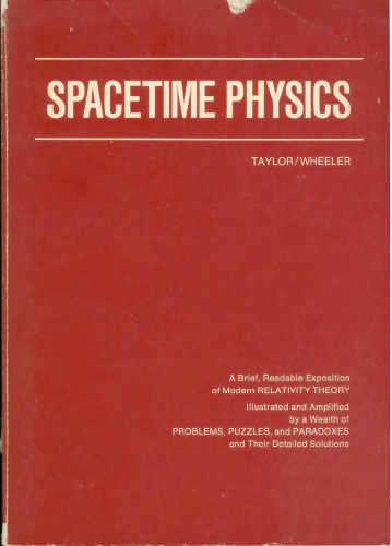 Spacetime Physics (Physics Series)  