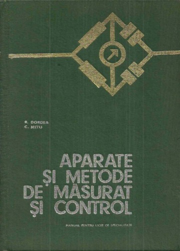 Aparate şi metode de măsurat şi control