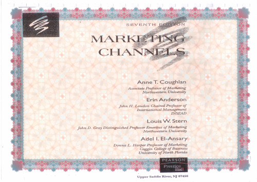 Marketing Channels (7th Edition)  