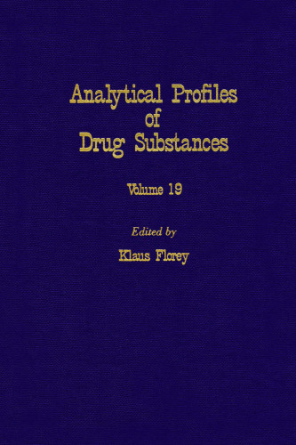 Analytical Profiles of Drug Substances, Excipients, and Related Methodology