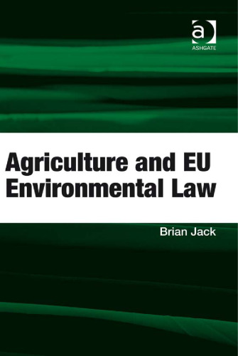 Agriculture and EU Environmental Law  