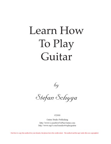 Learn How to Play Guitar  