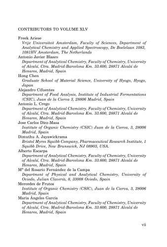 Analysis and Detection by Capillary Electrophoresis  