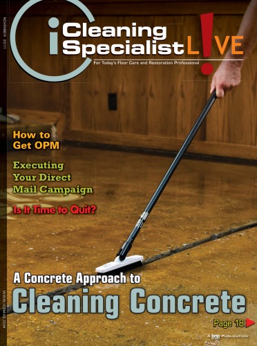 ICS Cleaning Specialist November 2011  