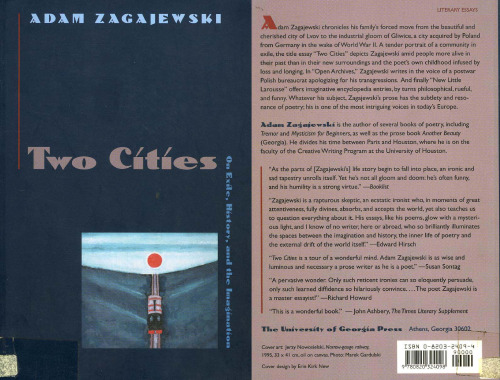 Two Cities: On Exile, History, and the Imagination  