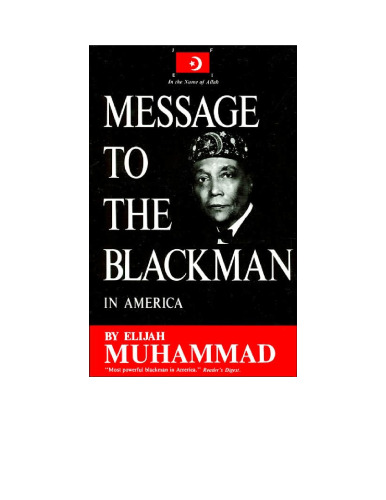 Message To The Blackman In America  