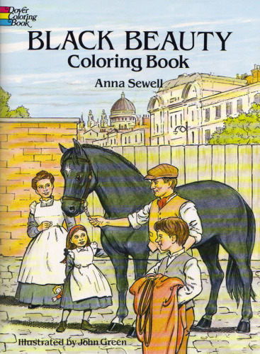 Black Beauty Coloring Book  