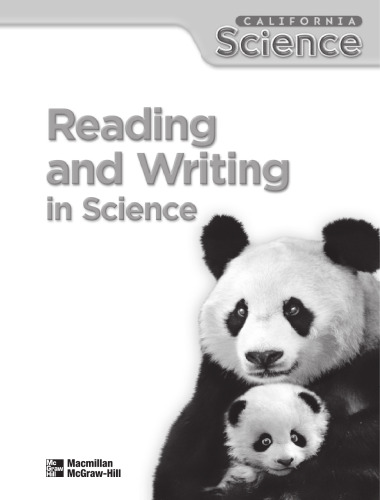 Reading and Writing in Science: Teacher’s Guide: Grade 1 (California Science)  