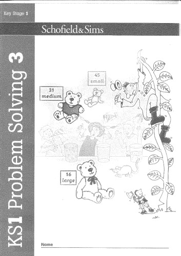 Problem Solving Book 3 Ks1 (Bk. 3) - schofield and sims  