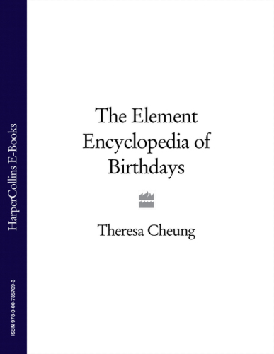 The Element Encyclopedia of Birthdays  