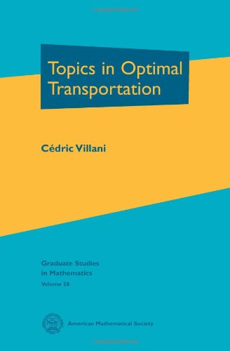 Topics in Optimal Transportation