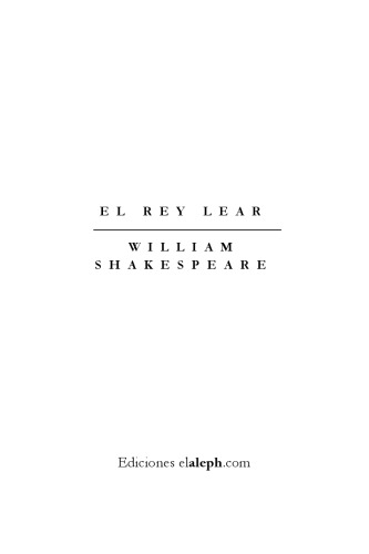 El Rey Lear