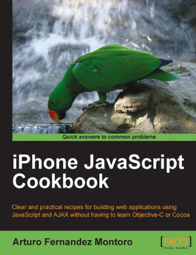 iPhone JavaScript Cookbook  