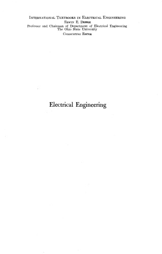 Electrical Engineering  