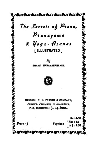 The Secrets of Prana, Pranayama and Yoga-Asanas  