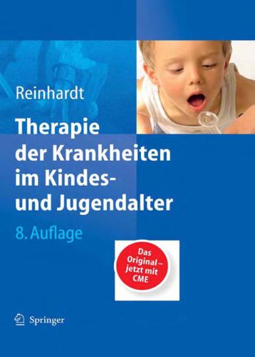 Therapie der Krankheiten im Kindes- und Jugendalter, 8. Auflage  