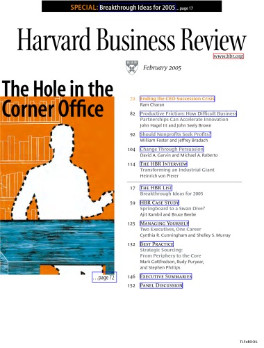 Harvard Business Review - February 2005  