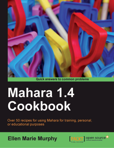 Mahara 1.4 Cookbook  