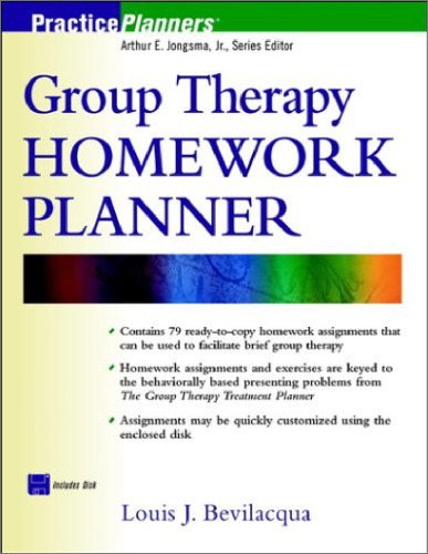 Group Therapy Homework Planner  