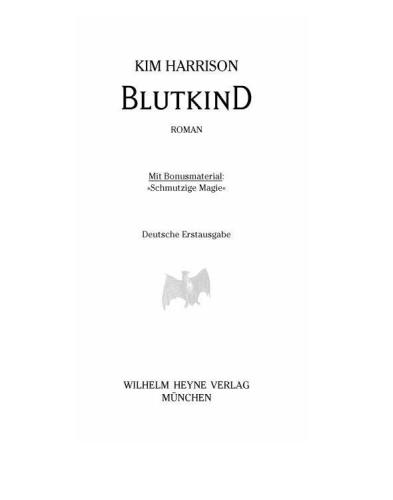 Blutkind. Roman (Die Rachel-Morgan-Serie 7)  