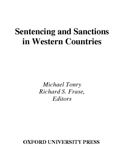 Sentencing and sanctions in western countries  