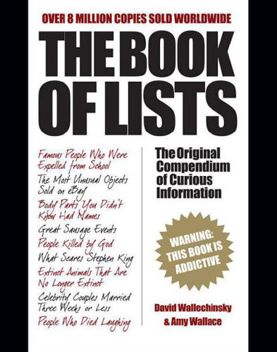 The Book of Lists: The Original Compendium of Curious Information  