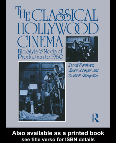 The Classical Hollywood Cinema  