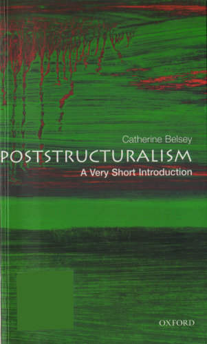 Poststructuralism: a very short introduction  