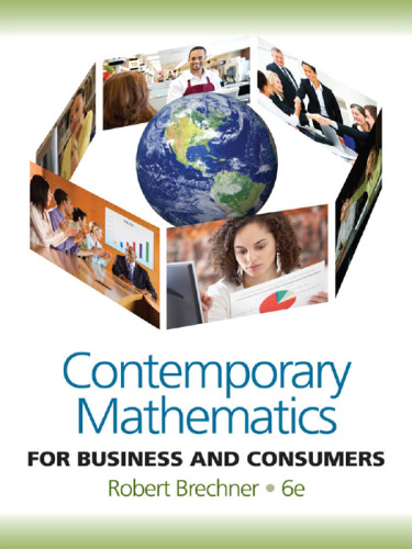 Contemporary Mathematics for Business and Consumers, (6th Edition)  