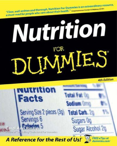 Nutrition for dummies