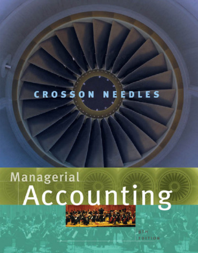 Managerial Accounting, 8th Edition  