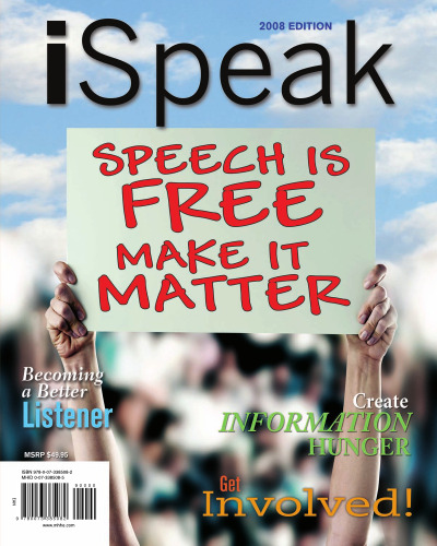 iSpeak: public speaking for contemporary life  