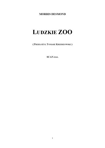 Ludzkie ZOO