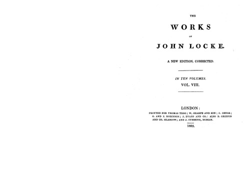 The works of John Locke 8  