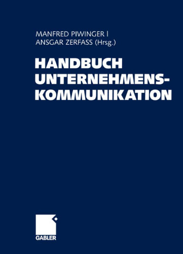 Handbuch Unternehmenskommunikation  