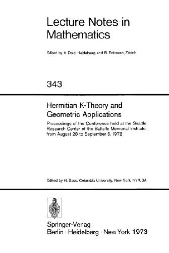 Hermitian K-theory and geometric applications