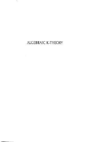 Algebraic K-theory