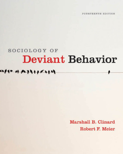 Sociology of Deviant Behavior