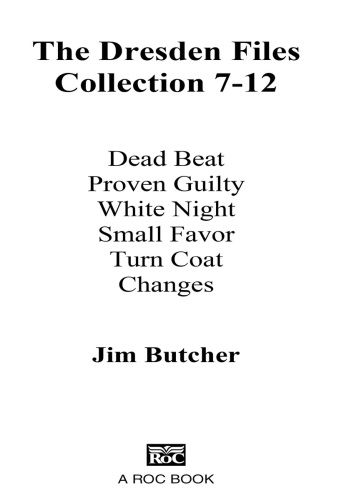 The Dresden Files Collection 7-12  