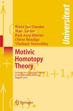 Motivic homotopy theory: lectures at a summer school in Nordfjordeid, Norway, August 2002