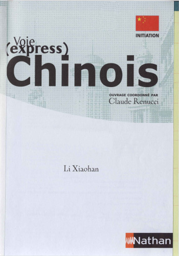 Chinois, initiation : 1 livre, 2CD audio  