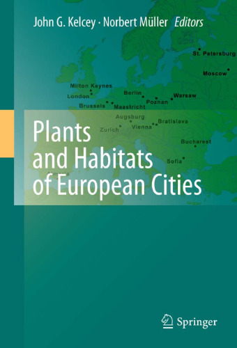 Plants and Habitats of European Cities