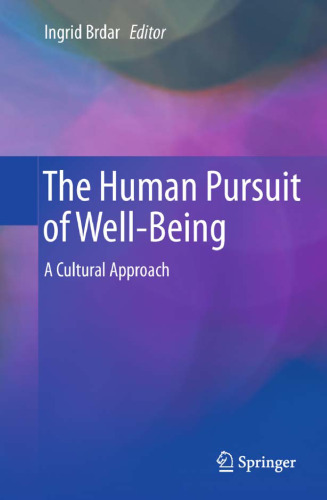 The Human Pursuit of Well-Being: A Cultural Approach    