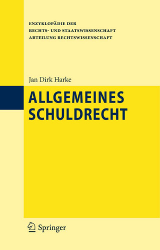 Allgemeines Schuldrecht 