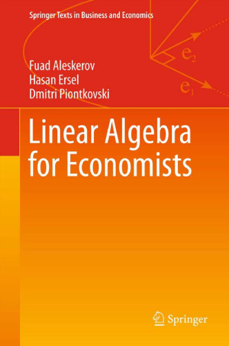 Linear Algebra for Economists 