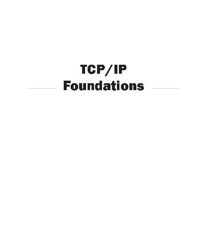 TCP-IP Foundations