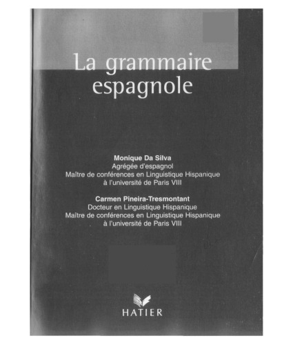 La grammaire espagnole (Bescherelle)    